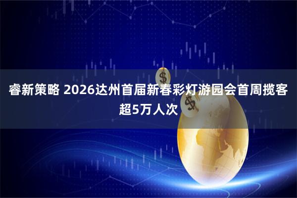 睿新策略 2026达州首届新春彩灯游园会首周揽客超5万人次