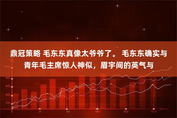 鼎冠策略 毛东东真像太爷爷了。 毛东东确实与青年毛主席惊人神似，眉宇间的英气与