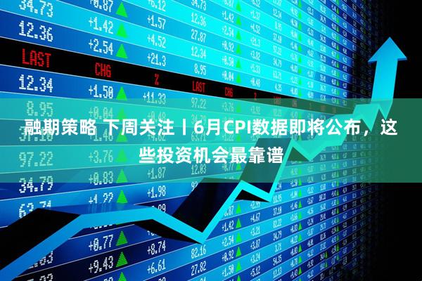 融期策略 下周关注丨6月CPI数据即将公布,这些投资机会最靠谱